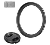 K&F CONCEPT Bague Adaptateur 42-49mm et Bouchon Compatible avec Ricoh