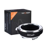 K&F Concept Bague Adaptateur Objectif Bague Adaptateur pour Nikon Mount Adaptateur d'objectif Anneaux sur Objectif Leica M Appareil Photo Accessoires Nikon L/M