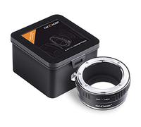 K&F CONCEPT Bague Adaptation Adaptateur Monture compatibile Con Nikon-NEX en Métal pour Objectif compatibile Con Nikon AI vers Boîtier d'appareil Photo de compatibile Con Sony NEX