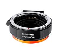 K&F CONCEPT Bague Adaptation Autofocus pour Installer l'Objectif compatibile Con Canon EF/EF-S Monture sur Boîtier Appariel Photo de EOS M compatibile Con Canon EF S-EOS M