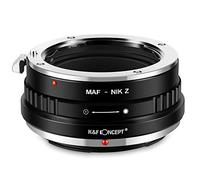 K&F CONCEPT Bague Adaptation Objectif Compatible avec Monter Objectif compatibile Con compatibile Con MINOLTA(AF) MAF vers Boîtier compatibile Con Nikon Z (MAF-compatibile Con Nikon Z)