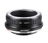 K&F CONCEPT Bague Adaptation Objectif Compatible avec Monter Objectif compatibile Con Olympus Om vers Boîtier compatibile Con Canon EOS R-(Om-EOS R)