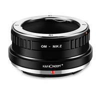 K&F CONCEPT Bague Adaptation Objectif pour Monter Objectif compatibile Con Olympus Om vers Boîtier compatibile Con Nikon Z (Om-compatibile Con Nikon Z)