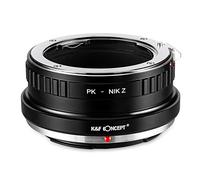K&F CONCEPT Bague Adaptation Objectif pour Monter Objectif compatibile Con PENTAX K vers Boîtier compatibile Con Nikon Z (PK-compatibile Con Nikon Z)