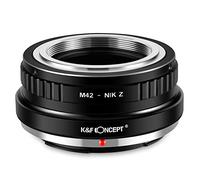 K&F CONCEPT Bague Adaptation Objectif pour Monter Objectif M42 vers Boîtier compatibile Con Nikon Z (M42-compatibile Con Nikon Z)