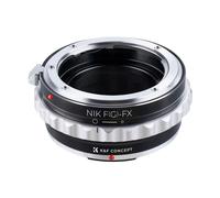 K&F Concept - Bague d'adaptation boitier Fujifilm X pour objectifs Nikon G/F/AI/AIS/D