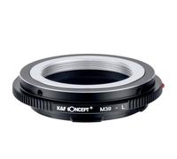 K&F Concept - Bague d'adaptation boitier Leica L pour objectifs M39