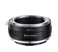 K&F Concept - Bague d'adaptation boitier Leica L pour objectifs Nikon F