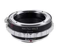 K&F Concept - Bague d'adaptation boitier Micro 4/3 (MFT) pour objectifs Nikon G/F/AI/AIS/D
