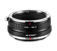 K&F Concept - Bague d'adaptation boitier Nikon Z pour objectifs Canon EF