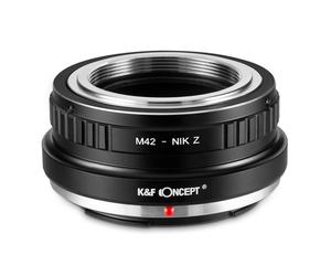 K&F Concept - Bague d'adaptation boitier Nikon Z pour objectifs M42
