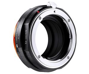 K&F CONCEPT Bague d'adaptation Compatible avec Utiliser Objectifs compatibile Con Nikon G（AI-G） sur Appareils Photo compatibile Con Fujifilm X Monture M18115 NIK(G)-FX Pro