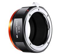K&F CONCEPT Bague d'adaptation Compatible avec Utiliser Objectifs compatibile Con Nikon sur Appareils Photo compatibile Con Sony E(Nex) M11105 NIK-NEX Pro