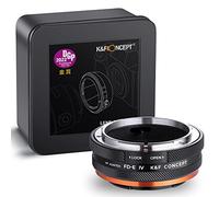 K&F CONCEPT Bague d'adaptation Manuelle Compatible avec Utiliser Objectifs compatibile Con Canon FD sur Appareils Photo compatibile Con Sony E de Version IV FD-NEX