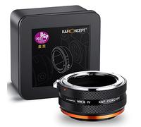 K&F CONCEPT Bague d'adaptation Manuelle Compatible avec Utiliser Objectifs compatibile Con Nikon F sur Appareils Photo compatibile Con Sony E de Version IV NIK-NEX