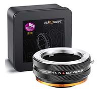 K&F CONCEPT Bague d'adaptation Manuelle Compatible avec Utiliser Objectifs Minolta(SR/MD/MC) sur Compatible avec Fujifilm X de Version IV MD-FX