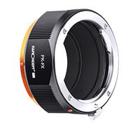 K&F CONCEPT Bague d'adaptation MD-FX Adaptateur Compatible avec Utiliser Objectifs compatibile Con PENTAX K Monture sur Appareils Photo Boîtier compatibile Con Fujifilm X