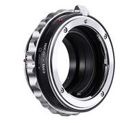 K&F CONCEPT Bague d'adaptation pour Monter Objectif Nikon G AF-S F vers Monture Micro 4/3 M4/3 comme Panasonic DMC-G1 DMC-G2 DMC-G3 DMC-GH1 DMC-GH2 DMC-GF1 DMC-GF2 DMC-GF3 DMC-GF7 DMC-G10 en Métal