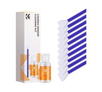 K&F Concept batonnets de nettoyage capteur M4/3 12mm x10 + liquide de nettoyage 20ml