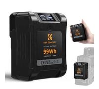 K&F CONCEPT Batterie V Mount 99 Wh 6700 mAh 14,8 V Mini Batterie V Lock 65W