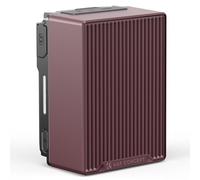 K&F CONCEPT Batterie V Mount 99Wh avec 100W Charge Rapide PD, 14.8V/6700mAh Mini Batterie V Lock avec DC/Double D-Tap/USB-C/USB-A/BP pour Camera, Caméscope, Moniteur Borken Red