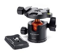 K&F Concept - BH-28L Rotule Ball Métal 28 mm + Plateau Rapide 1/4'