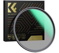 K&F CONCEPT Black Diffusion 1/4 Filtre 58mm Black-Mist Haute-définition Résistant à l'eau Anti-Rayures Antiréfléchissante pour Objectif Appareil Photo Numérique