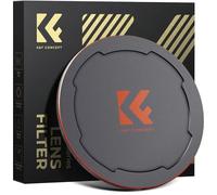K&F CONCEPT Bouchon Magnétique 55mm en Métal Capuchon Protection à Visser 2 en 1 pour Filtre Objectif Appareil Photo