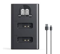 K&F CONCEPT C NB-13L CB-2LH Chargeur de batterie compatible avec CB-2LHT et appareils photo numériques G1X, G1 X Mark III, G5X, G5X Mark II, G7X, G7X Mark II III, G9X, G9X Mark II, SX620, SX720, SX730
