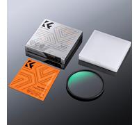 K & F Concept Character-K Series-Filtre MCUV à assembler ultra-mince,cadre à motifs ezoïdes,revêtement avec une grille de livres sous vide,67mm,72mm,77mm - Type green-40mm