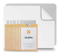 K&F CONCEPT Chiffons de Nettoyage en Microfibres, 12 PCS (15 x 18 cm), Chiffons de Nettoyage pour Lentilles d'Appareil Photo, Lunettes, écrans, Appareils Photo, Tablettes