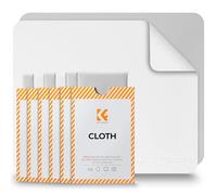 K&F CONCEPT Chiffons de Nettoyage en Microfibres, Chiffons de Nettoyage pour Lentilles d'Appareil Photo, Lunettes, écrans, Appareils Photo, Tablettes, 6 PCS (15 x 18 cm)