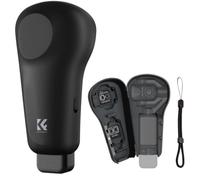 K&F CONCEPT Coque de Protection Compatible avec Pocket 4P | Adaptation précise compatible avec DJI Pocket 4P,antichoc,avec doublure douce,2 compartiments (filtre+grand angulaire),Noir