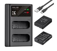 K&F CONCEPT EN-EL14 Chargeur de Batterie pour Appareil Photo Nikon D3500 D5600 D3200 D3300 D3400 D5500 Coolpix P7800 P7700 P7200