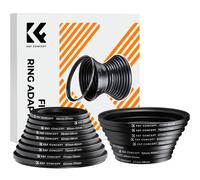 K&F Concept Ensemble de bagues Step Up & Down 18 pièces (37-82mm)