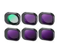K&F CONCEPT Ensemble de Filtres 6 CPL&ND Compatible avec DJI Mini 4 Pro | CPL, ND8/16/32/64/128, verre optique HD multi-revêtu, version aluminium, compatible avec drone DJI Mini 4 Pro, FD031
