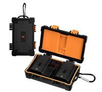 K&F CONCEPT Étui Carte Mémoire Rangement Boîte Coffret pour Batterie Carte SD TF XQD/CF/CFB CF-A Étanche Résistant aux Chocs