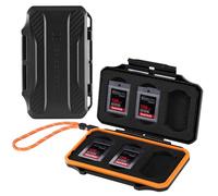 K&F Concept Étuis Cartes Mémoire pour 6 Cartes XQD ou 6 Cartes CFE-B Boite Protecteur Étanche Résistant aux Chocs Léger Portable