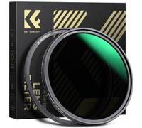 K&F Concept Filtre 49mm ND8-128 Magnétique ND Variable 3-7 Stops sans Corix Installer Rapide avec Bague Base en Métal pour Objectif Appareil Photo