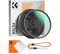 K&F CONCEPT Filtre 67mm Black-Mist 1/4 Diffusion et Bouchon d'objectif et Chiffon et Petite Dragonne pour Objectif Appareil Photo K Série