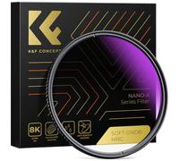 K&F Concept Filtre 82mm gnd8 Soft Circulaire 0.9 3 Stops