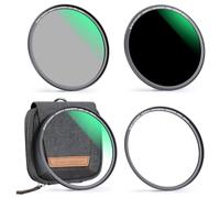 K&F Concept Filtre 86mm UV Multi-Couches + CPL Polarisant Circulaire + ND1000 Magnétique avec Bague Base et Sac de Rangement en Kit Installer Rapidement pour Objectif Appareil Photo