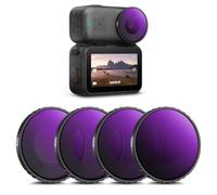 K&F CONCEPT Filtre Black Diffusion 1/4 Compatible avec DJI Osmo Nano Standard Combo, Filtre à Effet Cinématique avec 28 Couches Multicouches pour Vidéo/Vlog/Photographie de Portrait