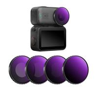 K&F CONCEPT Filtre Black Diffusion 1/4 Compatible avec DJI Osmo Nano Standard Combo, Filtre Cinématographique à 28 Couches pour Vidéo/Vlog/Portrait