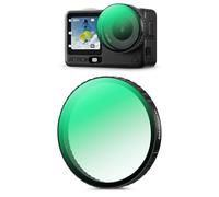 K&F CONCEPT Filtre Black Diffusion 1/4 Snap on Compatible avec DJI Osmo Action 6, Filtres à Effet Brume cinéma, Accessoire pour Action avec Verre Optique Multicouche et Cadre en Aluminium