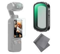 K&F CONCEPT Filtre Black-Mist 1/4 Black Diffusion Magnétique Compatible avec DJI OSMO Pocket 3/4 Nano-revêtements Étanche Anti des Rayures Léger HD