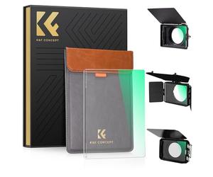 K&F CONCEPT Filtre Black-Mist 1/4 Carré 4"X5.65" Compatible avec Tilta SmallRig Neewer Matte Box Filtre de Diffusion Verre Optique HD Nano-Revêtements Étanche Anti des Rayures