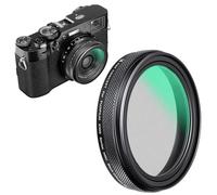 K&F Concept Filtre Black-Mist Diffusion Compatible avec Fujifilm X100/X100F/X100S/X100T/X100V/X100VI-Noir Black