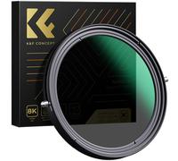 K&F Concept filtre CPL + ND variable ND2-ND32 Nano X 77mm avec revêtement vert antireflet