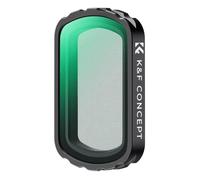 K&F Concept Filtre de Diffusion Noir 1-4 pour DJI Osmo Pocket 3, Filtres à Effet Cinématographique à Brume Magnétique Créative